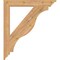 Ekena Millwork Funston Traditional Smooth Bracket, Western Red Cedar, 3 1/2"W x 30"D x 34"H BKT04X30X34FST01SWR - alternate 2